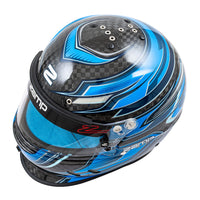 Thumbnail for Zamp RZ-67D SNELL SA2025 - Carbon Flo Blue
