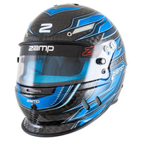 Thumbnail for Zamp RZ-67D SNELL SA2025 - Carbon Flo Blue