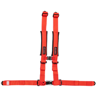 Thumbnail for UTV 4-Point Seat Harness - Pull Down Red