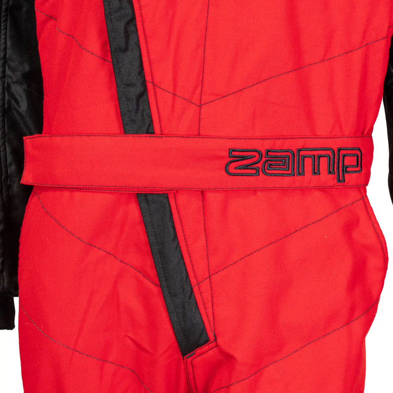 ZR-40 Race Suit - Black/Red