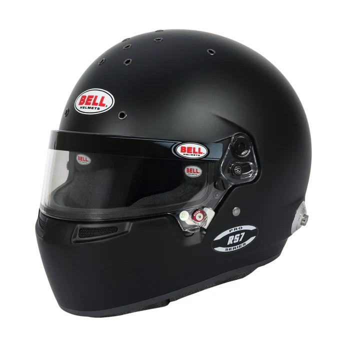 Bell RS7 Pro Racing Helmet in Matte Black