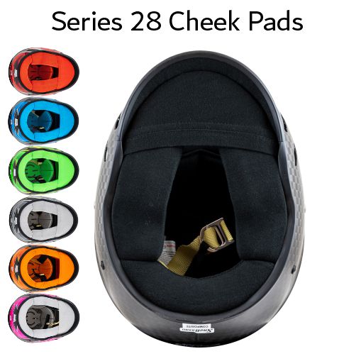Zamp Series 28 Helmet Cheek Pads - RZ-66C / RZ-67D