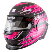 Thumbnail for Zamp Carbon Pink Helmet