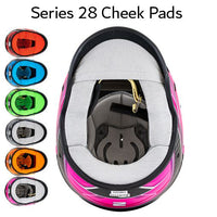 Thumbnail for Zamp Series 28 Helmet Cheek Pads - RZ-66C / RZ-67D
