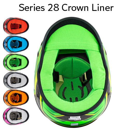 Zamp Series 28 Helmet Crown Liner - RZ-66C / RZ-67D