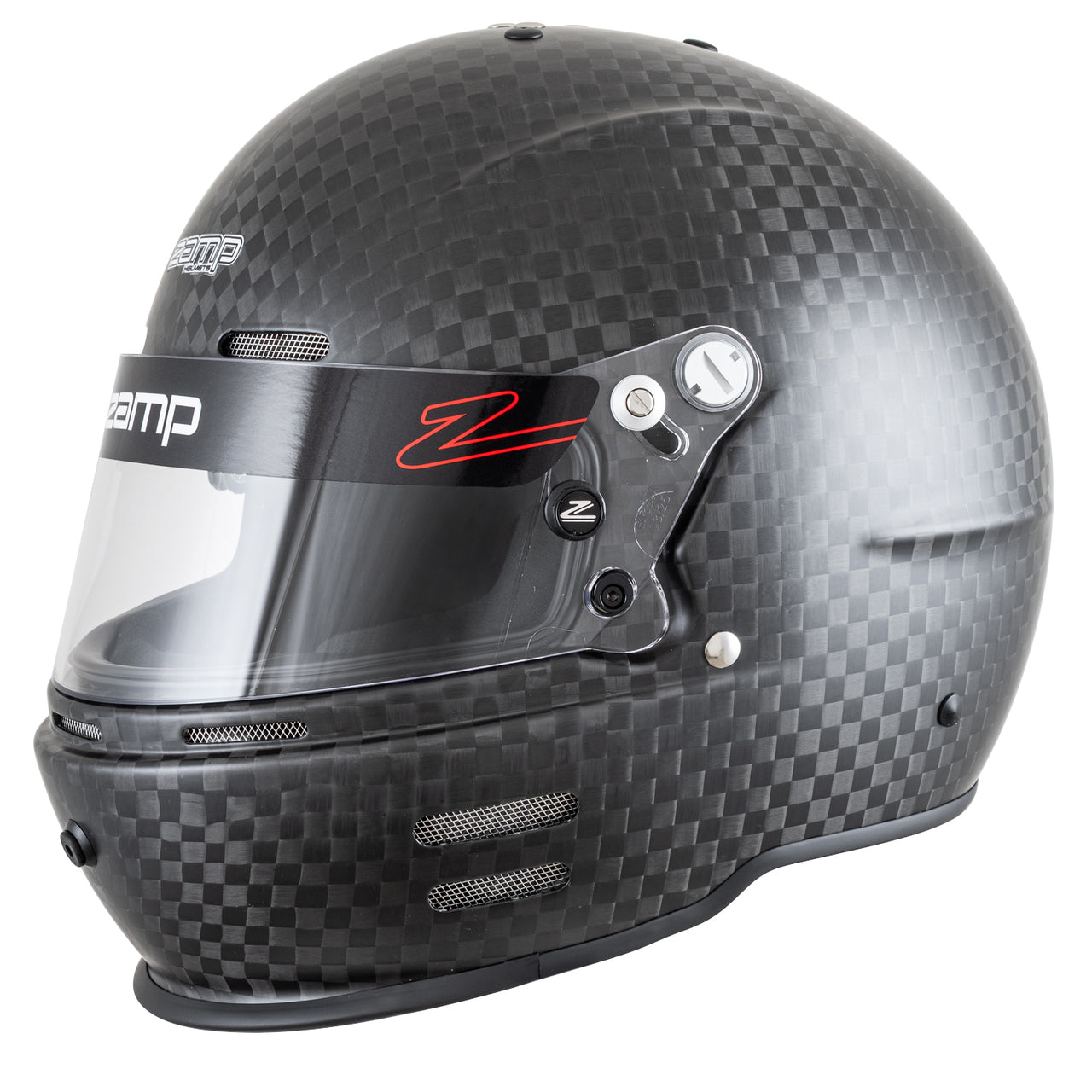 Zamp Matte Carbon Racing Helmet SA2025
