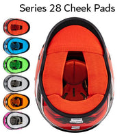 Thumbnail for Zamp Series 28 Helmet Cheek Pads - RZ-66C / RZ-67D