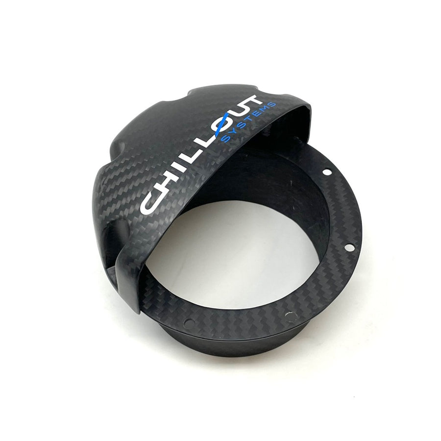 4" Spherical Ram Air Duct - Carbon Fiber