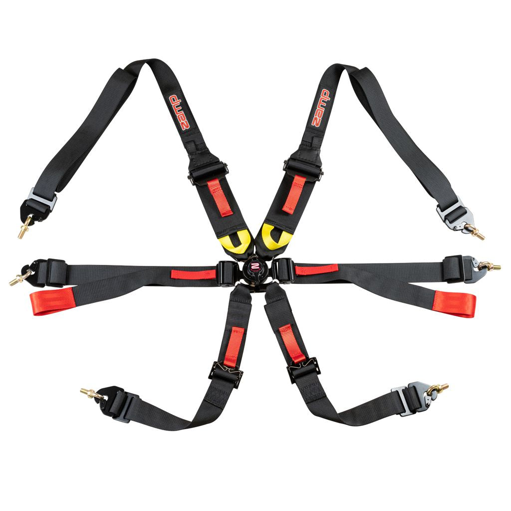 6pt 2-3 inch CAM-LOCK Harness - FIA - Pull Down