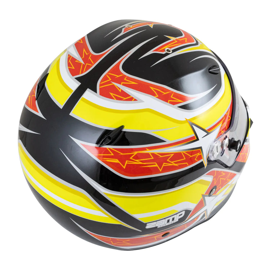 ZR-72 - Gloss Black/Yellow/Orange