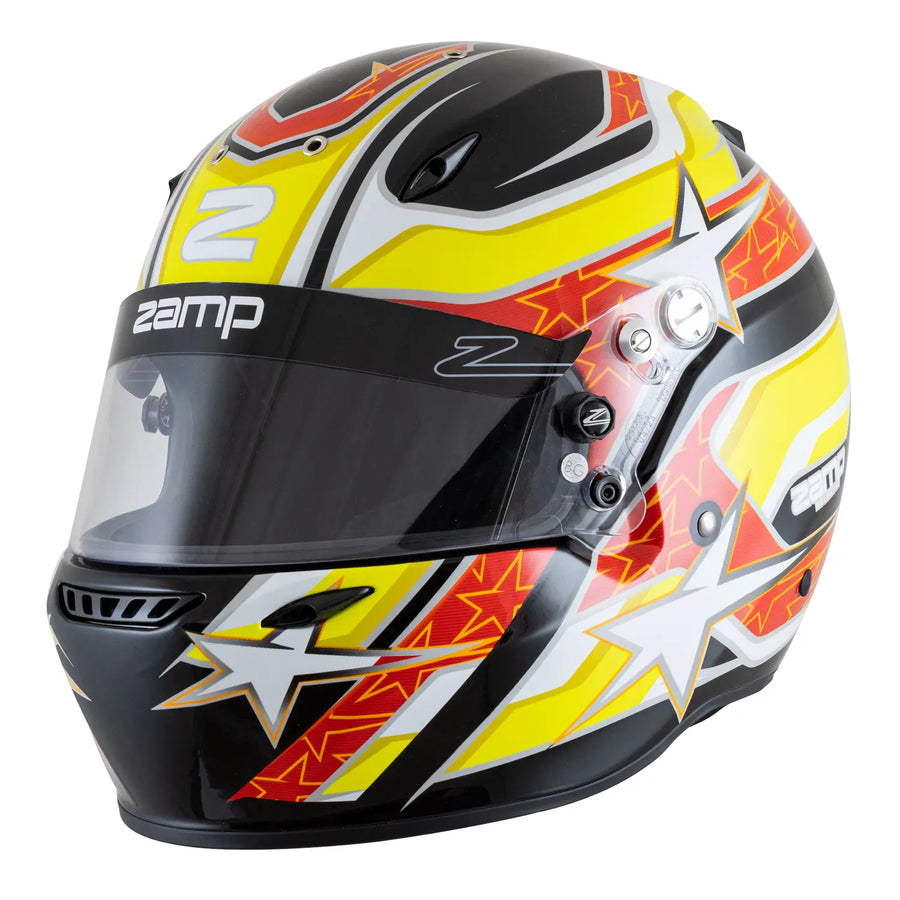 ZR-72 - Gloss Black/Yellow/Orange