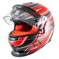 Thumbnail for Zamp RZ-67D SNELL SA202x - Carbon Flo Red