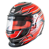 Thumbnail for Zamp RZ-67D SNELL SA202x - Carbon Flo Red