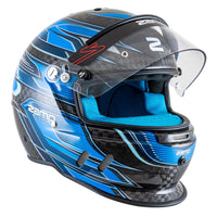 Thumbnail for Zamp RZ-67D SNELL SA202x - Carbon Flo Blue