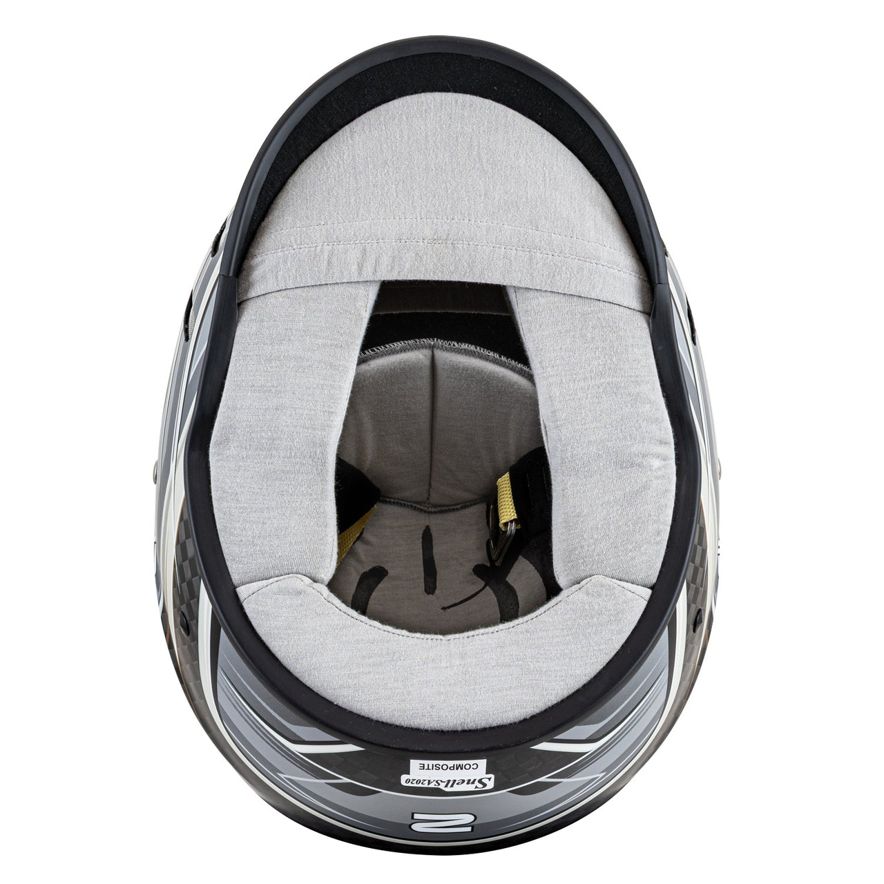 Zamp RZ-67D SNELL SA202x - Carbon Gray