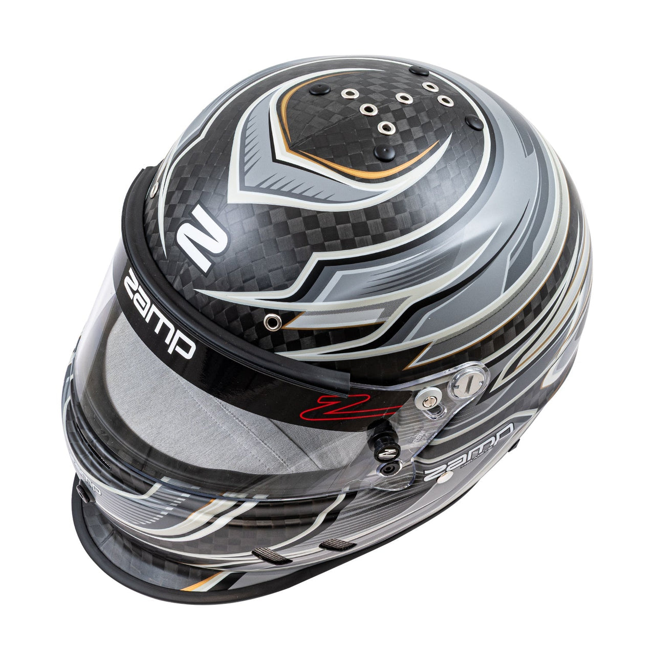 Zamp RZ-67D SNELL SA202x - Carbon Gray
