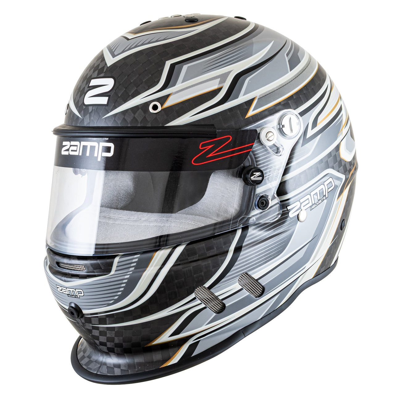 Zamp RZ-67D SNELL SA202x - Carbon Gray