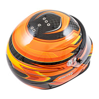 Thumbnail for Zamp RZ-67D SNELL SA202x - Carbon Flo Orange Yellow