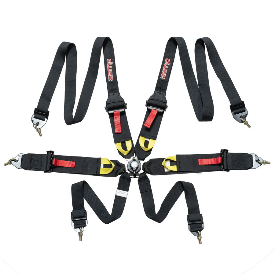 FIA 6-Point Pull Up Harness Belts / 2-3"