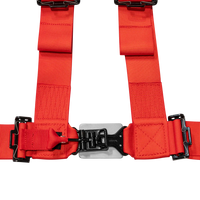Thumbnail for UTV 4-Point Seat Harness - Pull Down Red