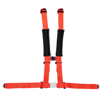 Thumbnail for UTV 4-Point Seat Harness - Pull Down Red
