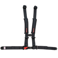 Thumbnail for UTV 4-Point Seat Harness - Pull Down Black