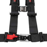 Thumbnail for UTV 4-Point Seat Harness - Pull Down Black