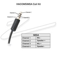 Thumbnail for IMSA 4C Helmet Communication Kit