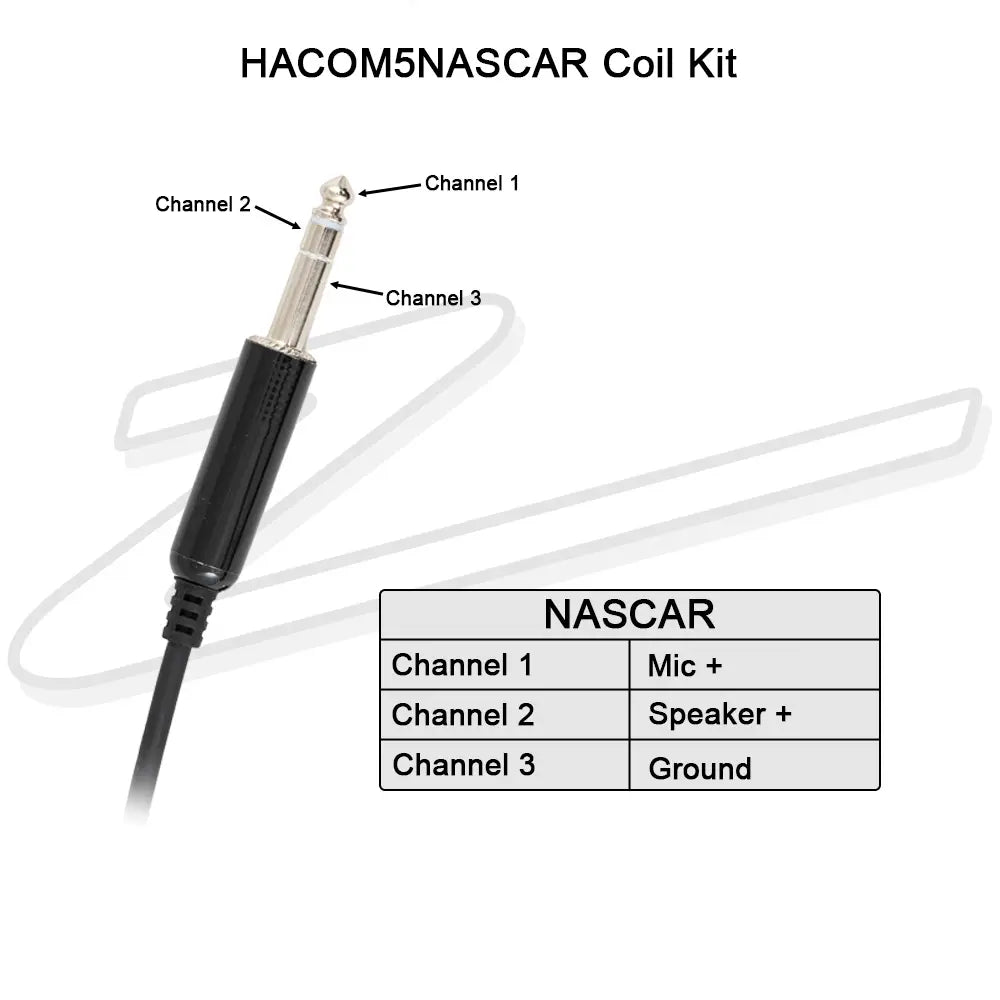 NASCAR 3C Helmet Communication Kit
