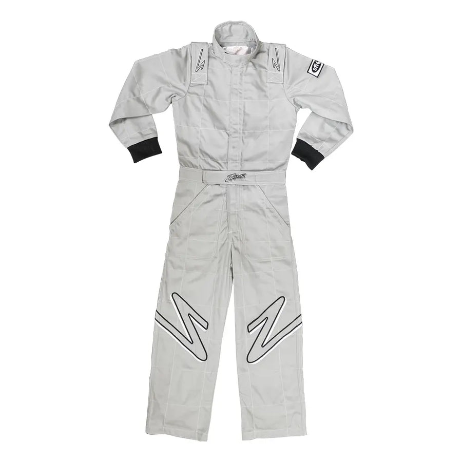 ZR-10 Youth Race Suit - Grey