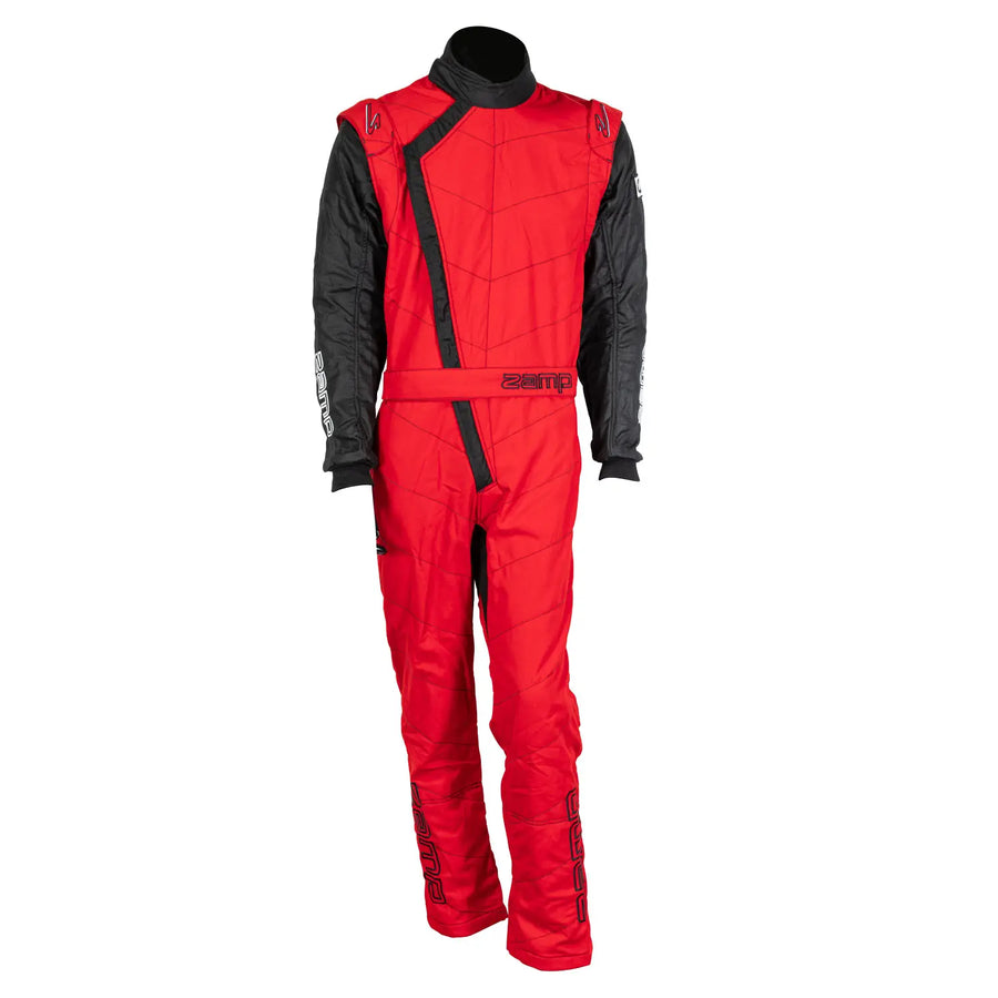 ZR-40 Race Suit - Black/Red