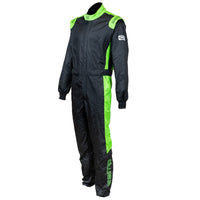 Thumbnail for ZR-40 Race Suit SFI 3.2A/5 - Black/Green