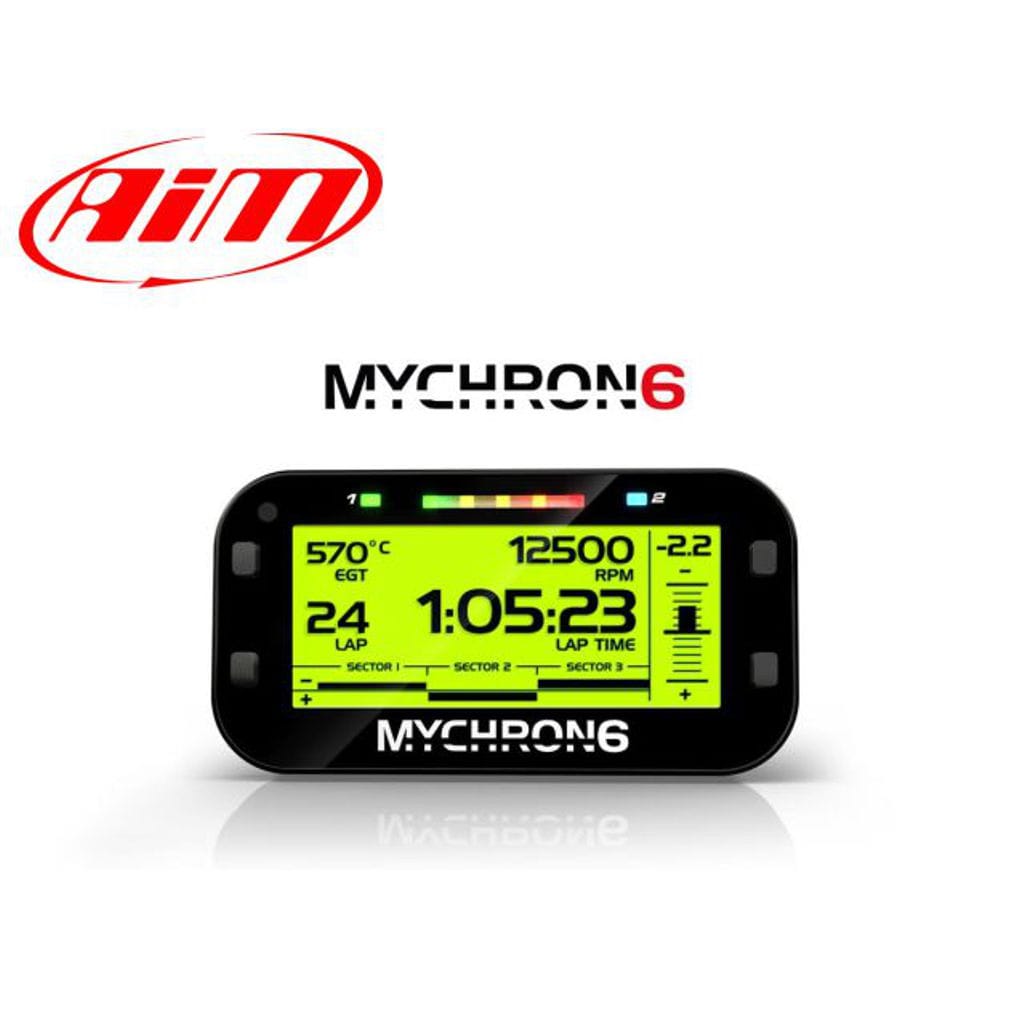 AiM MyChron 6 Advanced Kart Racing Data Logger - Single Temp Sensor