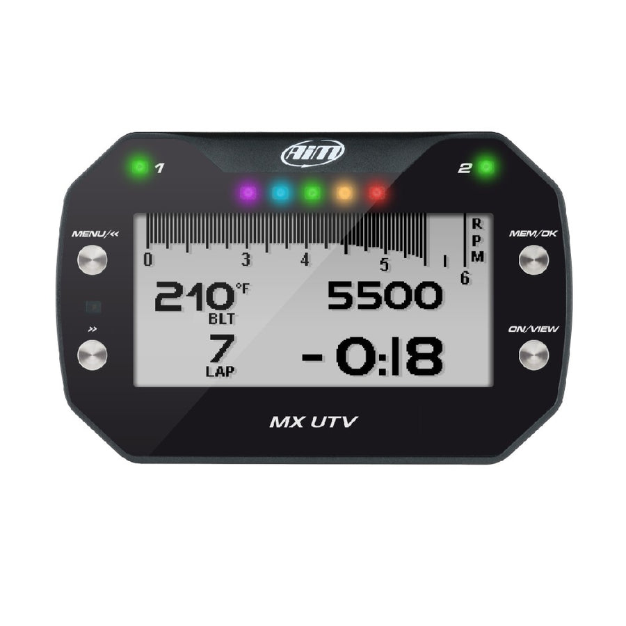 AiM MX UTV Arctic Cat Wildcat Dash Logger