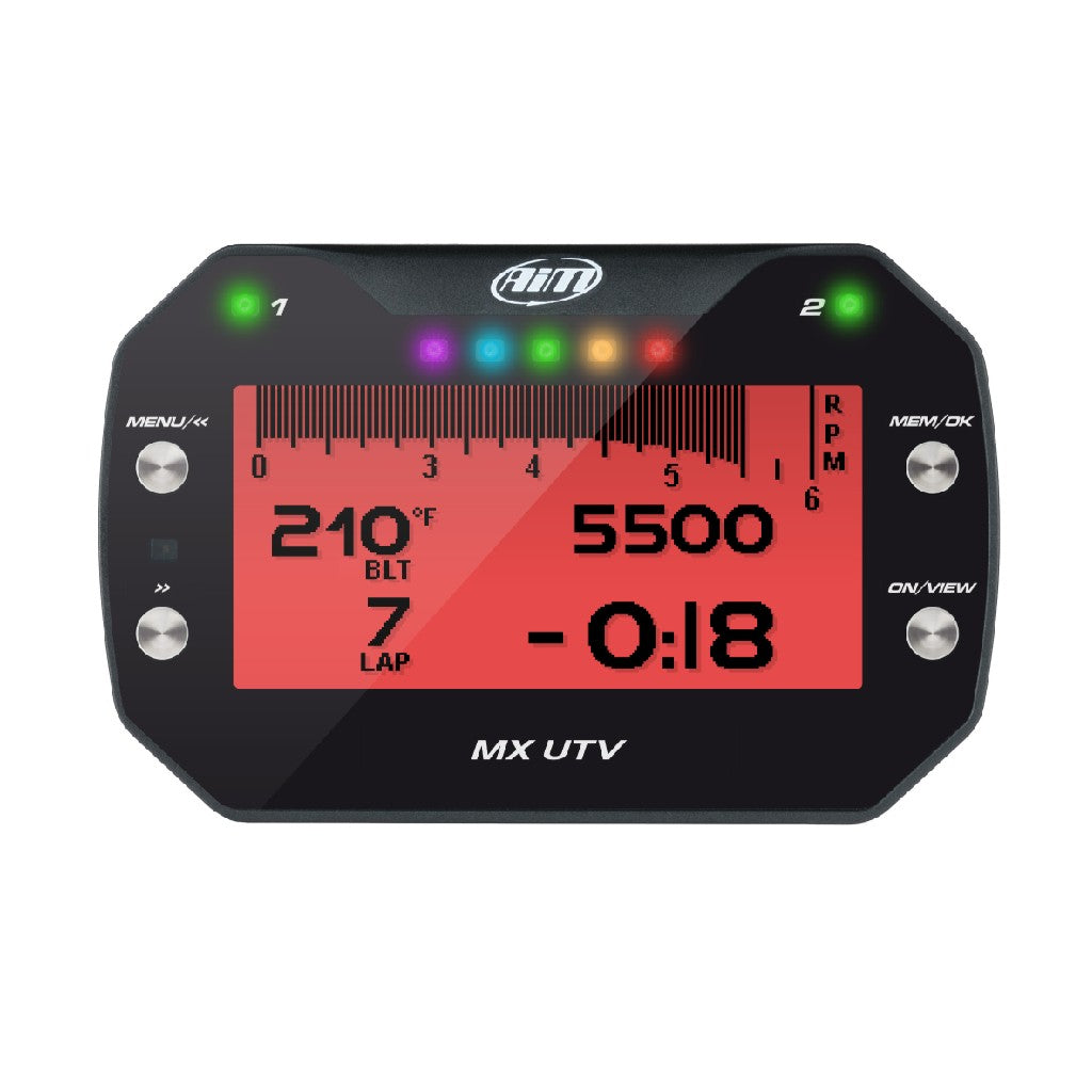 AiM MX UTV Yamaha YXZ Dash Logger