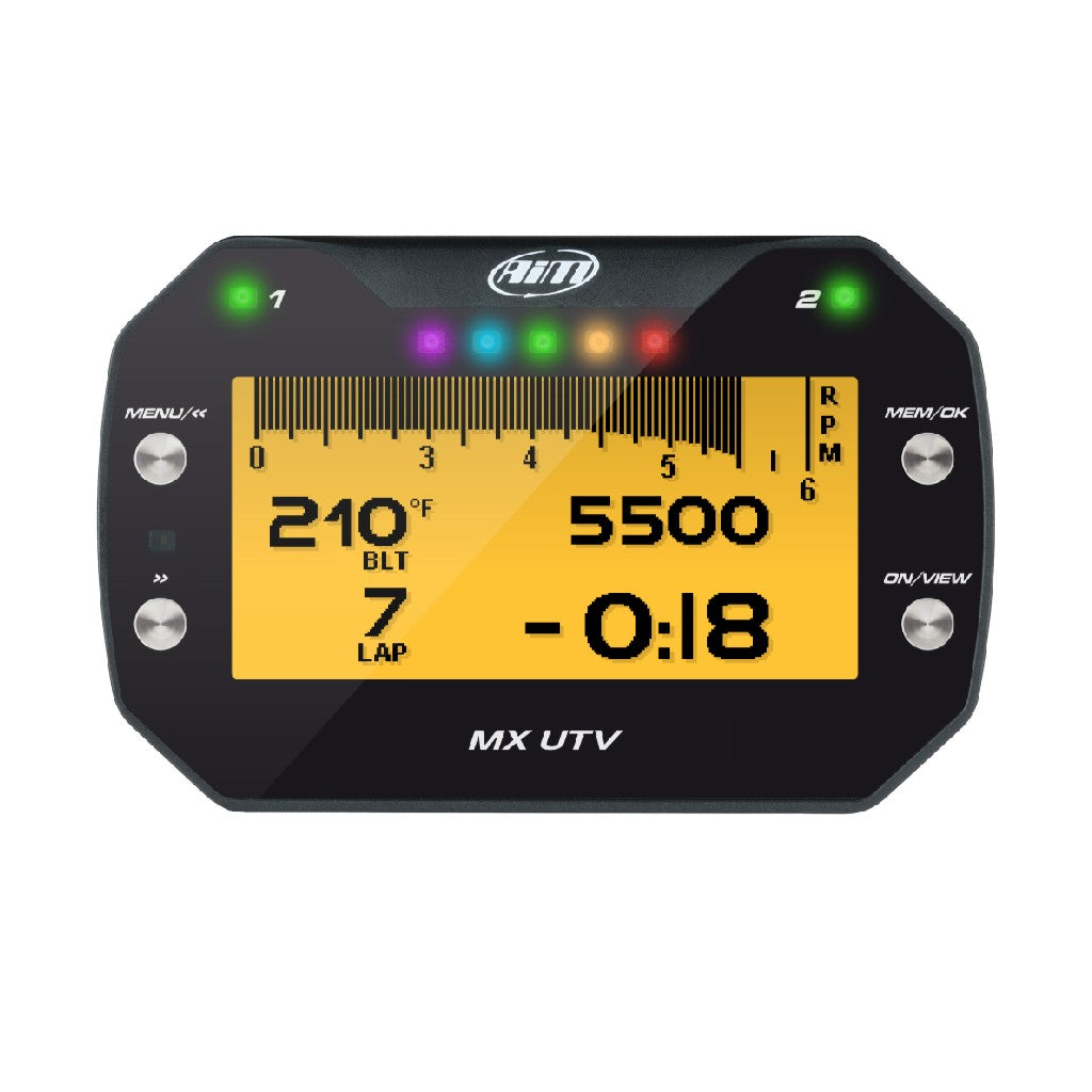 AiM MX UTV Polaris RZR Dash Logger