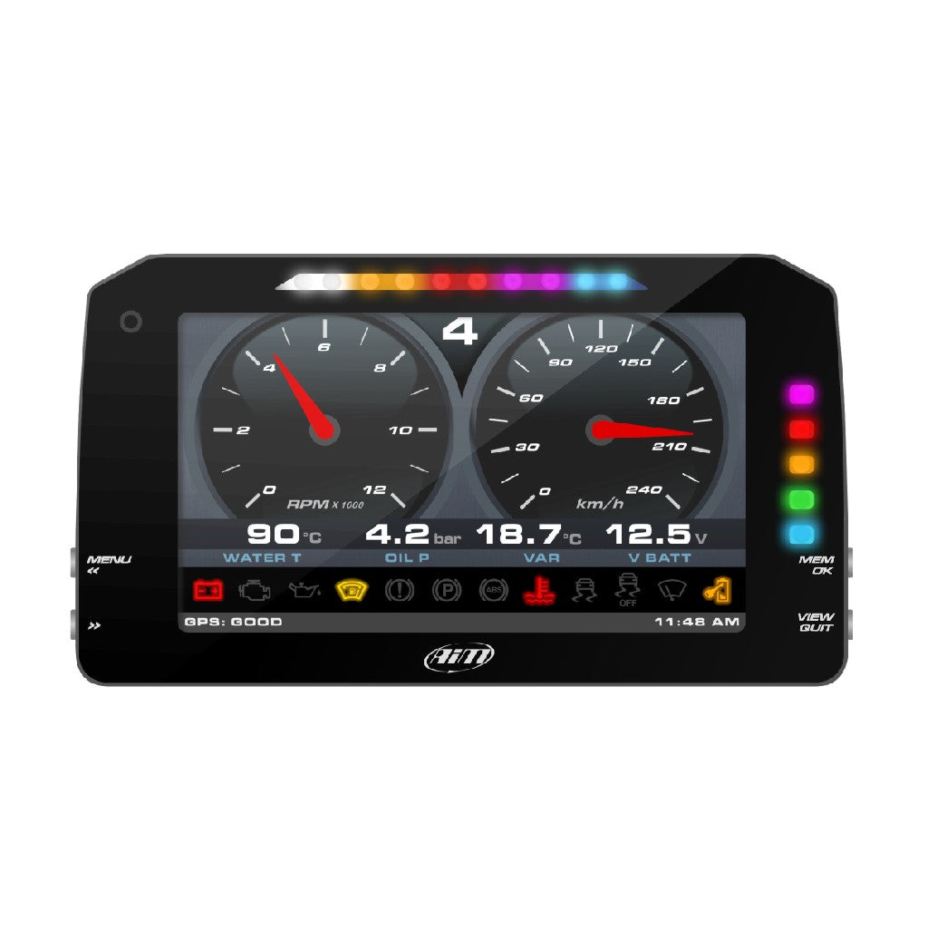 AiM MXP 1.3 Dash Logger - 6"