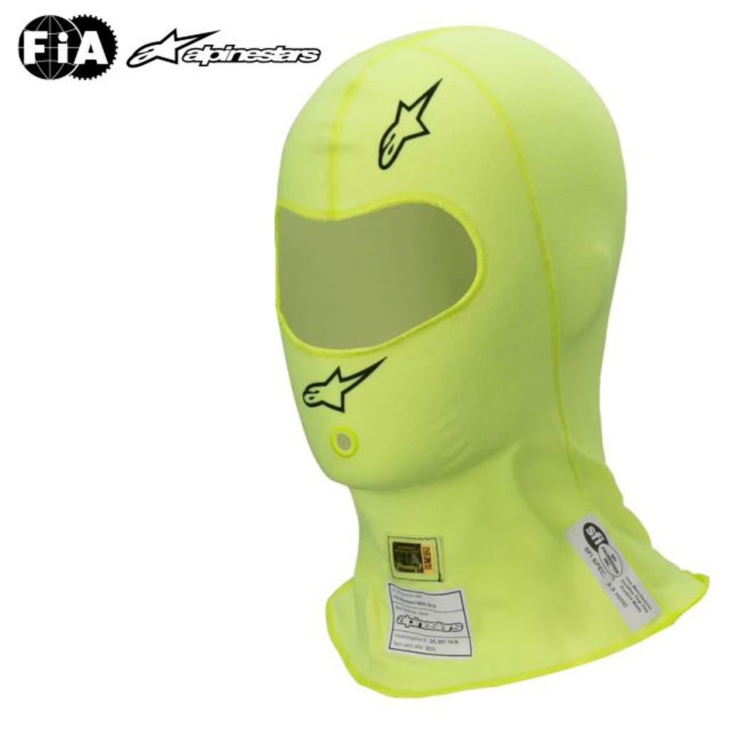 Alpinestars Balaclava ZX EVO 2 - Flo-Yellow
