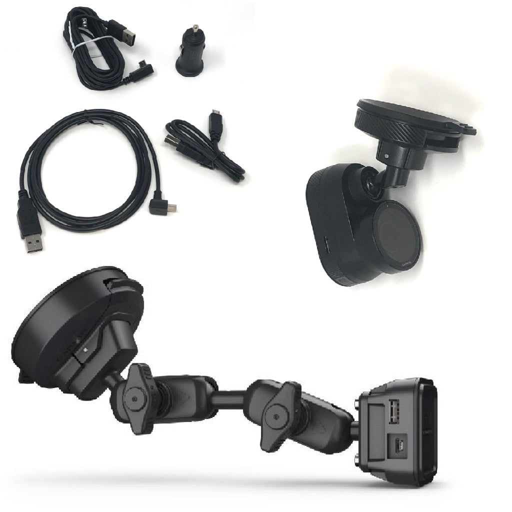 Garmin Catalyst 2nd Car Kit - Hardwire Windshield Mount