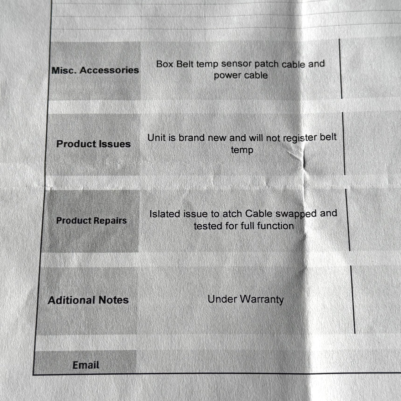AiM IBTS Infrared Belt Temp - UTV CVT Belt (open-box)