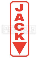 Thumbnail for Jack Point Placement Decal - Down