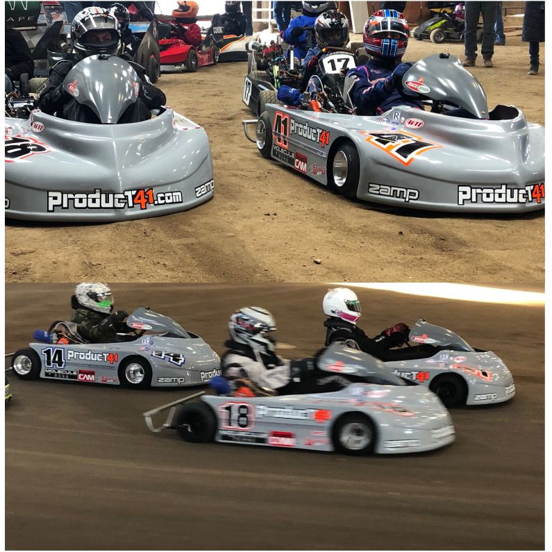 Kart Driver Fairing - Fiberglass