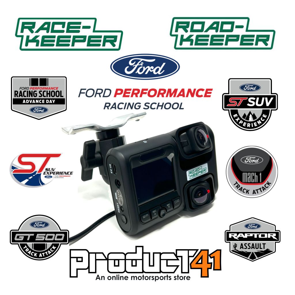 Road-Keeper Dual HD Video System - Roll Bar Mount & 10' GPS