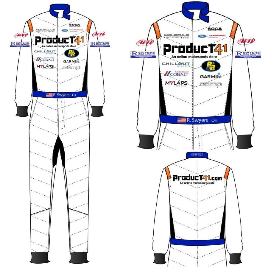 ZR-40 Custom Race Driver Suits SFI 3.2A/5 or SFI 3.4/5