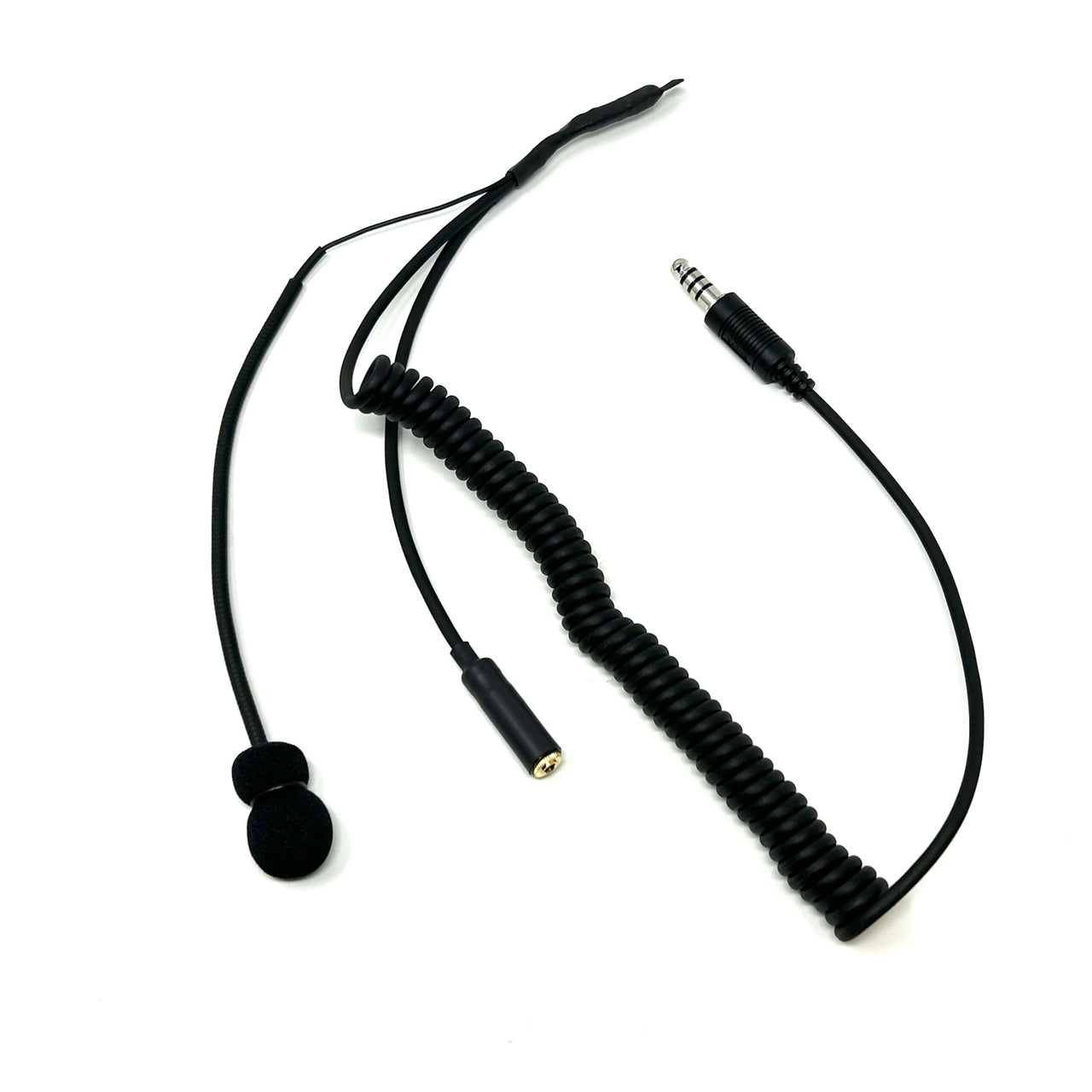 Racing Radios IMSA Helmet Kit - Coiled