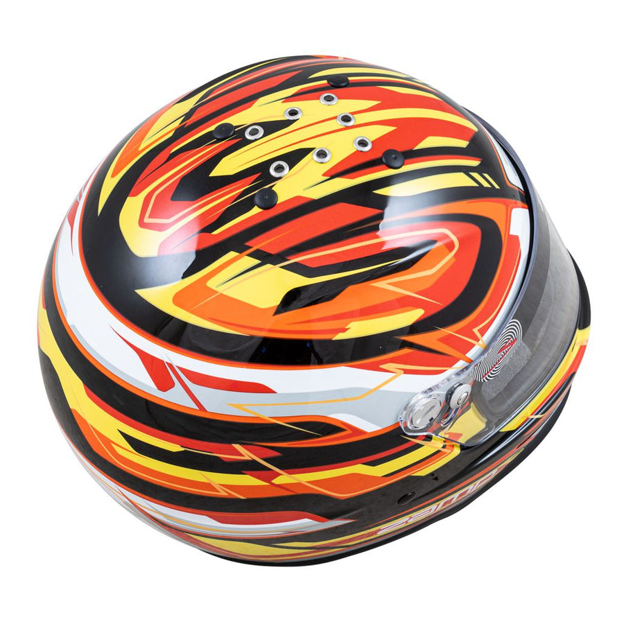 RZ-42Y Youth Helmet - Black/Orange CRM2016