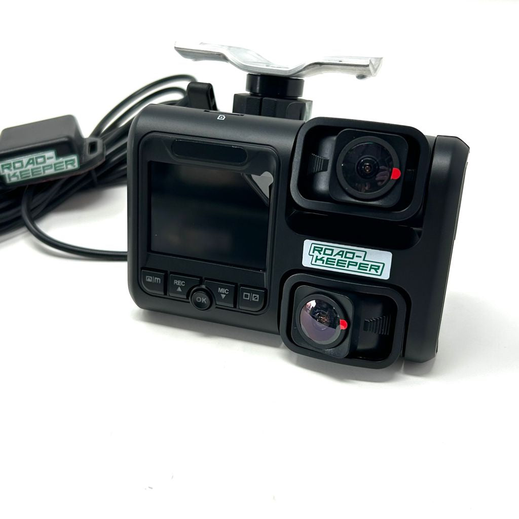 Road-Keeper Dual HD Video System - Roll Bar Mount & 10' GPS