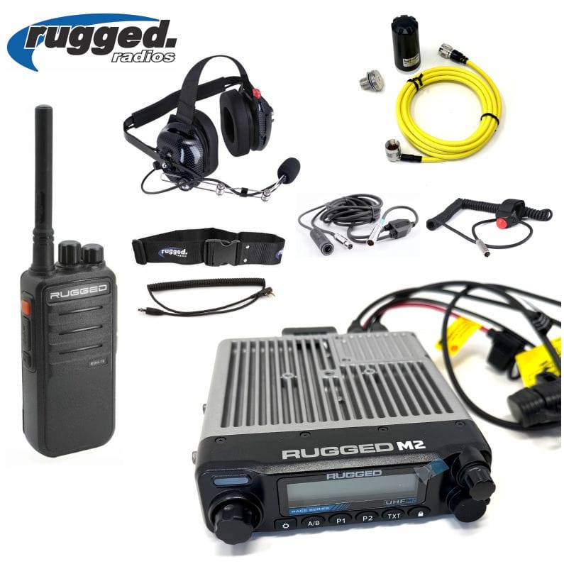 Rugged M2 Race Series Long-Track UHF Mobile System