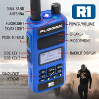 Thumbnail for Rugged R1 Two Way Portable Radio