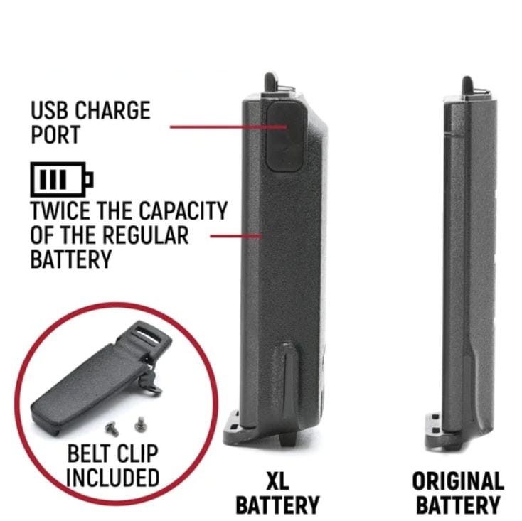 Rugged Radio RDH16 High Capacity Battery